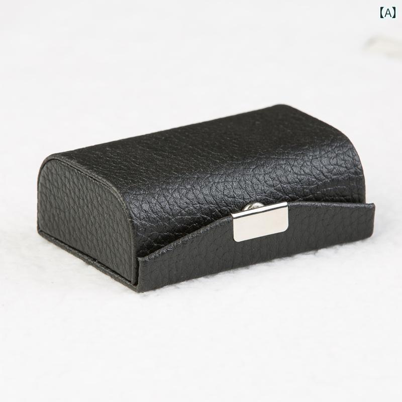 ジュエリー 収納ボックス シンプル レザー 花柄 黒 ベージュ ゴールド