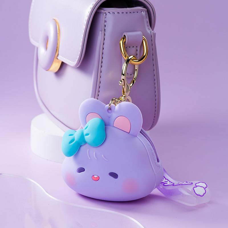 小銭入れ かわいい ウサギ 小さめ レディース コインケース 収納 コンパクト 小物 ポーチ ウォレット