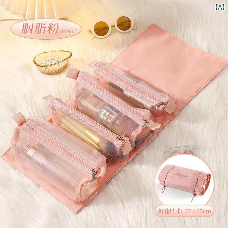 透明 化粧品 収納袋 女性 ポータブル バッグ 新 大容量 旅行 スキンケア製品 包装 トイレタリー ボックス 綺麗 おしゃれ