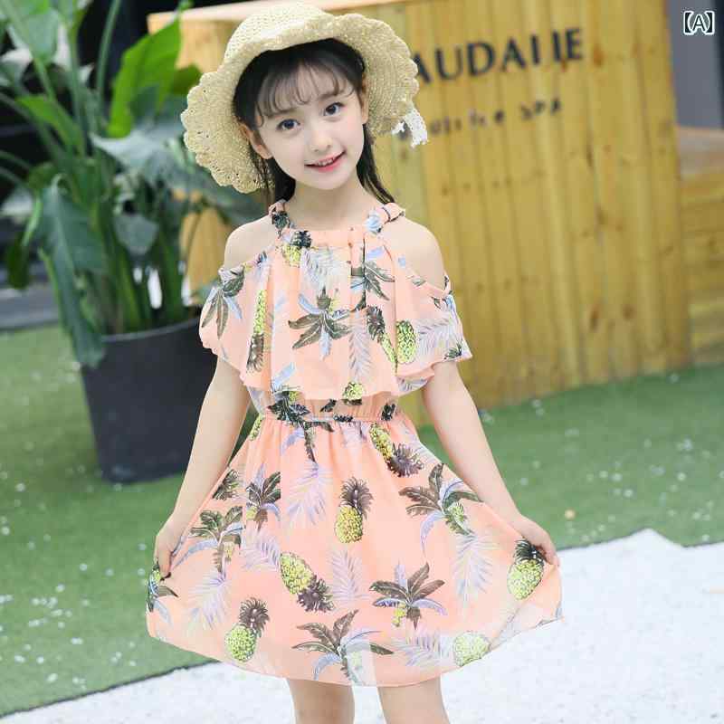 子供用 スカート キッズ 女の子 ガール プリティ かわいい おしゃれ ファッション 花柄 夏 ワンピース