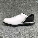 メンズ ゴルフシューズ 英国 シングルテール カーゴ レザー 通気性 防水 スポーツ 滑りにくい ホワイト 男性用