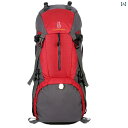 メンズ 防水バッグ アウトドア 登山 ショルダー レディース 60L 大容量 トラベル ナイロン 赤 緑 黒