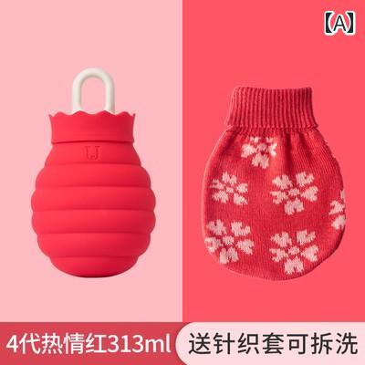 湯たんぽ 食品 グレード シリコン ベビー 水 厚みのある 防 爆 ベリー ウォーマー 女の赤ちゃん用 ハンドウォーマー ニットカバー 湯たんぽ 食品 グレード シリコン ベビー 水 厚みのある 防 爆 ベリー ウォーマー 女の赤ちゃん用 ハンドウォーマー ニットカバー