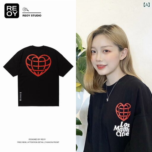 白 Tシャツ 半袖 夏 綿 ラウンドネック レディース 男女兼用 韓国 LOVE プリント ロゴ カップル ブラック 白 Tシャツ 半袖 夏 綿 ラウンドネック レディース 男女兼用 韓国 LOVE プリント ロゴ カップル ブラック