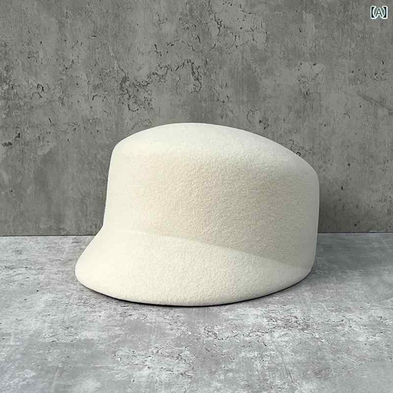 ベレー帽 レディース 秋冬 ウール 羊毛 帽子 英倫風 英国風 おしゃれ 上品 大人か...