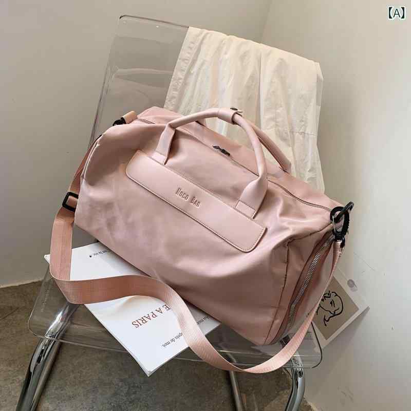 メンズ 防水バッグ トラベル 女性 大容量 スポーツ フィットネス 荷物 ポータブル トロリー 乾 湿 分離..