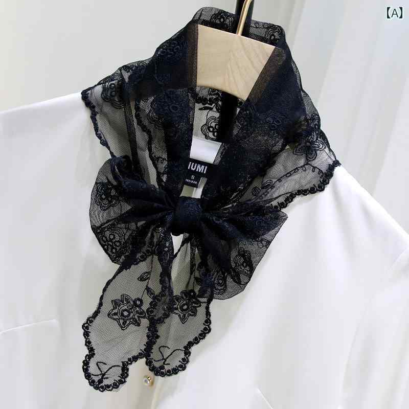 女性 スカーフ おしゃれ 柄付き シンプル ファッション フォーマル カジュアル シルク風 メンズレディース 薄手 オールシーズン 黒 白 緑