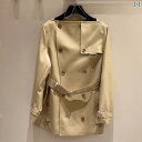 レディース トレンチコート かわいい おしゃれ シンプル カジュアル ファッション 春秋冬 ストリート カーキ ジャケット