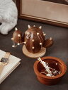 木製 ジュエリー 収納ボックス サボテン デスク トップ 無垢材 装飾品 ライト ギフト かわいい