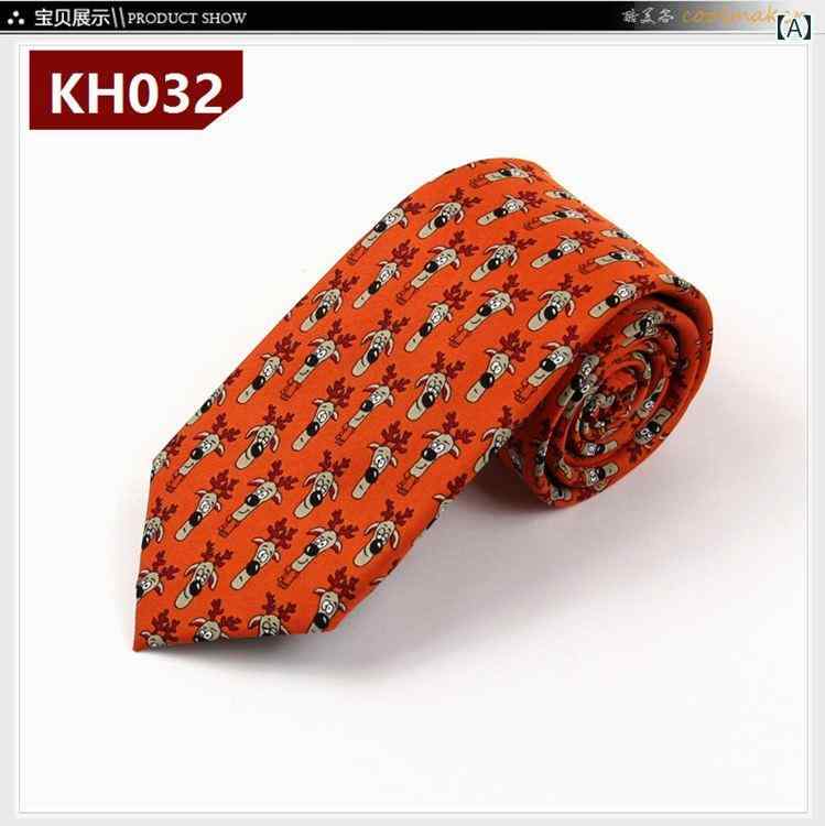 ネクタイ 対外 黒字 魚 鳥 動物の模様 プリント レジャー 矢型 おしゃれ 綺麗 可愛い ギフトボックス ..