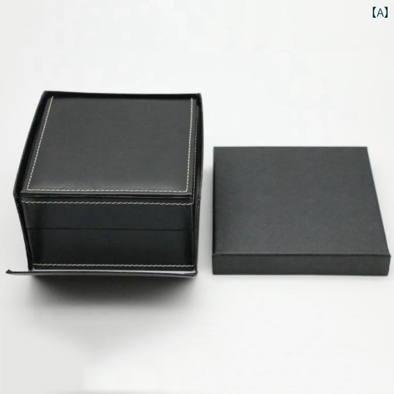 リモコン 収納 ボックス レザー 時計 ギフト ライト シングル ディスプレイ 包装 プリント おしゃれ 綺..