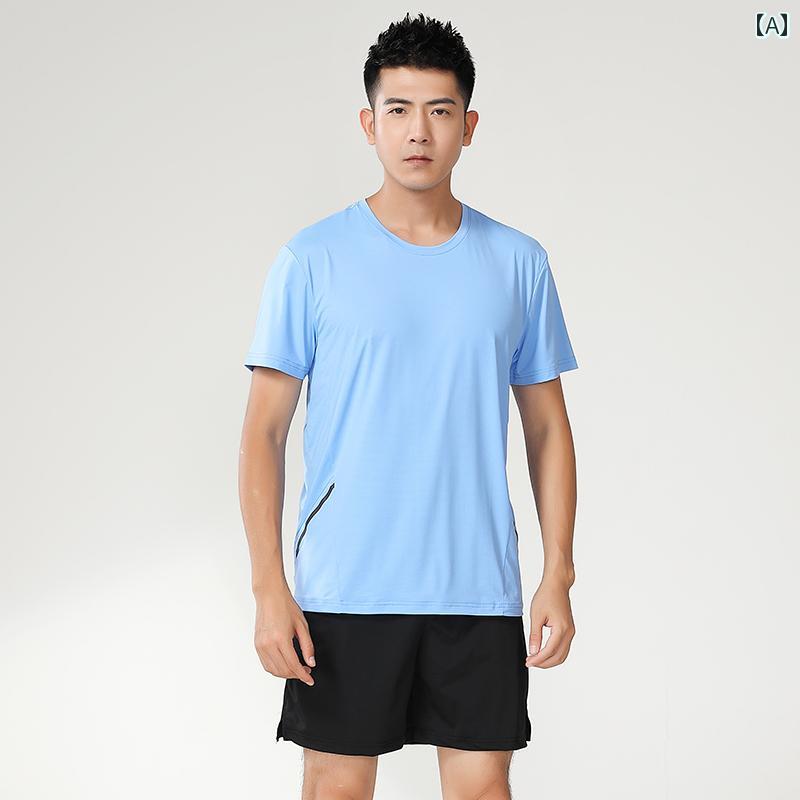 バドミントン ウェア メンズ レディース 速乾 通気性 薄手 卓球 半袖 テニス トレーニング バレーボー..