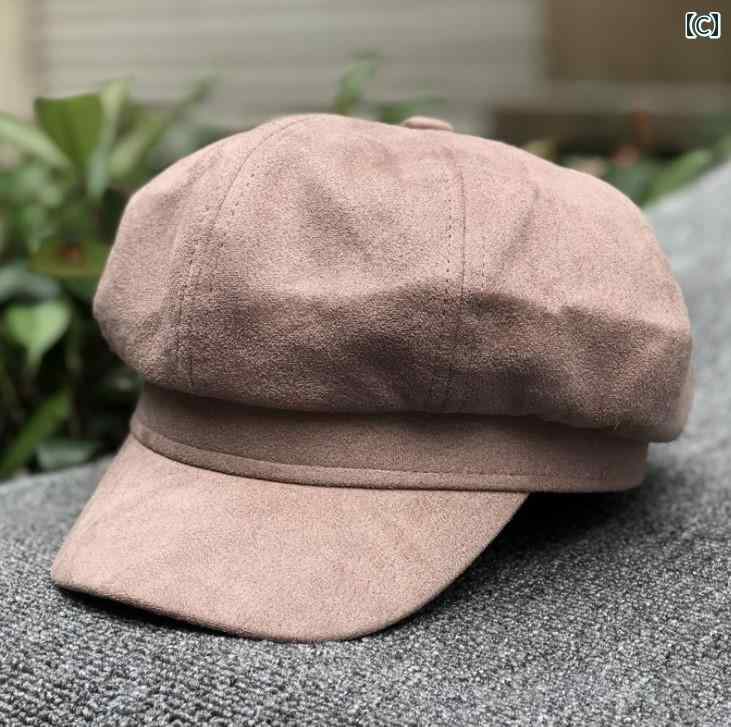 帽子 キャップ ハット レディース メンズ 秋冬 ウール フラット 暖かい ピーク おしゃれ カジュアル ファッション シンプル レトロ 韓国 旅行
