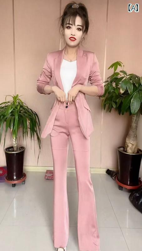 ウェア スーツ ジャケット 女性 大学生 プロ フォーマル 面接 ツーピース ビジネス CEO フロント作業服 レディース 受付 通勤 夏 ピンク