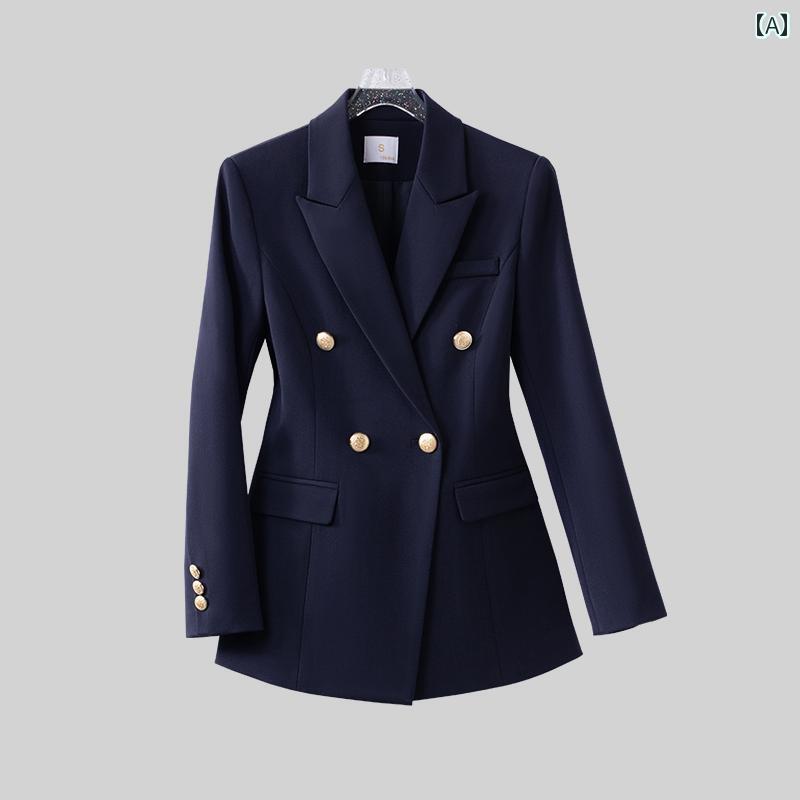 ウェア スーツ ジャケット 女性 大学生 プロ フォーマル 面接 ツーピース ビジネス CEO フロント作業服 レディース 受付 通勤 冬 ネイビー ブラック グレー