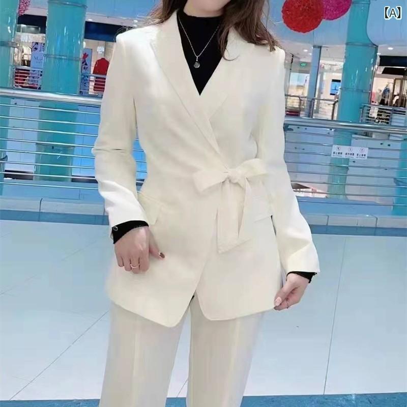 ウェア スーツ ジャケット 女性 大学生 プロ フォーマル 面接 ツーピース ビジネス CEO フロント作業服 レディース 受付 通勤 春