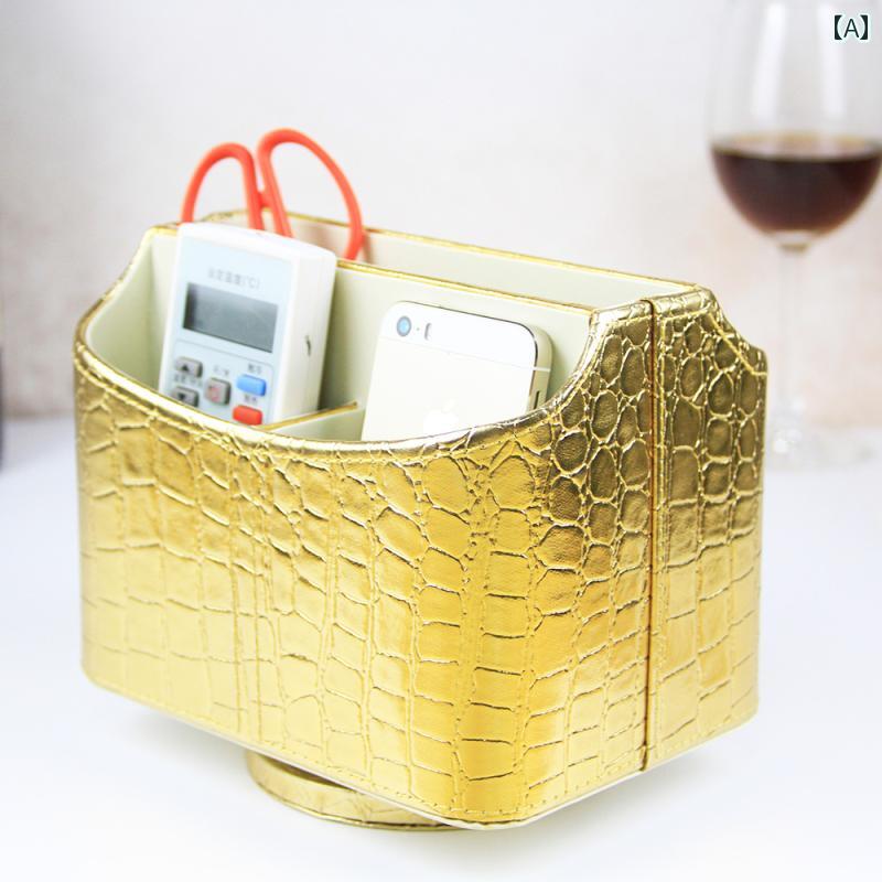 リモコン 収納 ボックス 多機能 雑貨整理 ペンホルダー オフィス デスクトップ テーブル ホーム リビン..