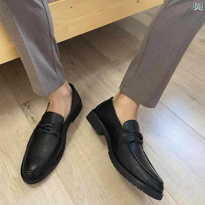 ローファー メンズ 紳士靴 シューズ フリンジ タッセル おしゃれ ビジネス カジュアル スリッポン 革靴 裏起毛 フォーマル ブラック ブラウン