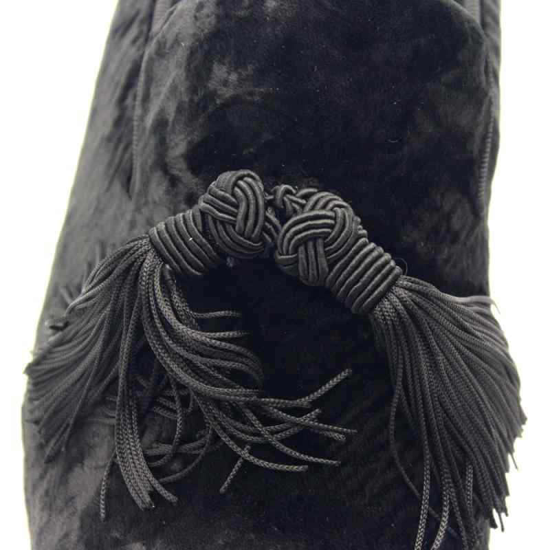 ローファー メンズ 紳士靴 シューズ フリンジ タッセル おしゃれ ローヒール フォーマル ブラック