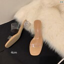 サンダル透明 クリスタル 女性 レディース 滑り止め 傷つけない プリンセス バスルーム 入浴 家庭用 屋内 スリッパ おしゃれ 可愛い 夏 ハイヒール 白 シ...