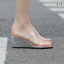 サンダル透明 クリスタル 女性 レディース 滑り止め 傷つけない プリンセス バスルーム 入浴 家庭用 屋内 スリッパ おしゃれ 可愛い 夏 ハイヒール シルバ...