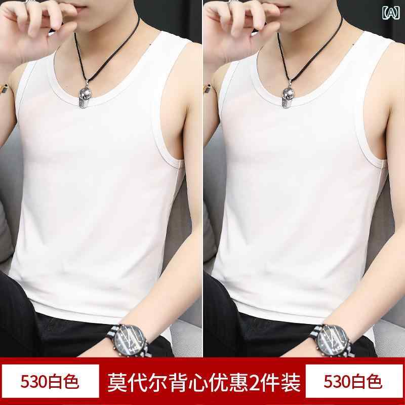 男性用 ベスト メンズ 薄手 アウター スポーツ サイズ フィットネス トップス ノースリーブ ラウンドネック ホワイト レッド グリーン