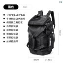 キャンプバッグ アウトドア レジャー メンズ レディース ハイキング 登山 旅行 多機能 大容量 ストリート ブラック グレー