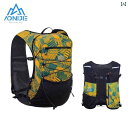 キャンプバッグ アウトドア レジャー メンズ レディース ハイキング 登山 旅行 マラソン スポーツ バックパック サイクリング イエロー ブラック