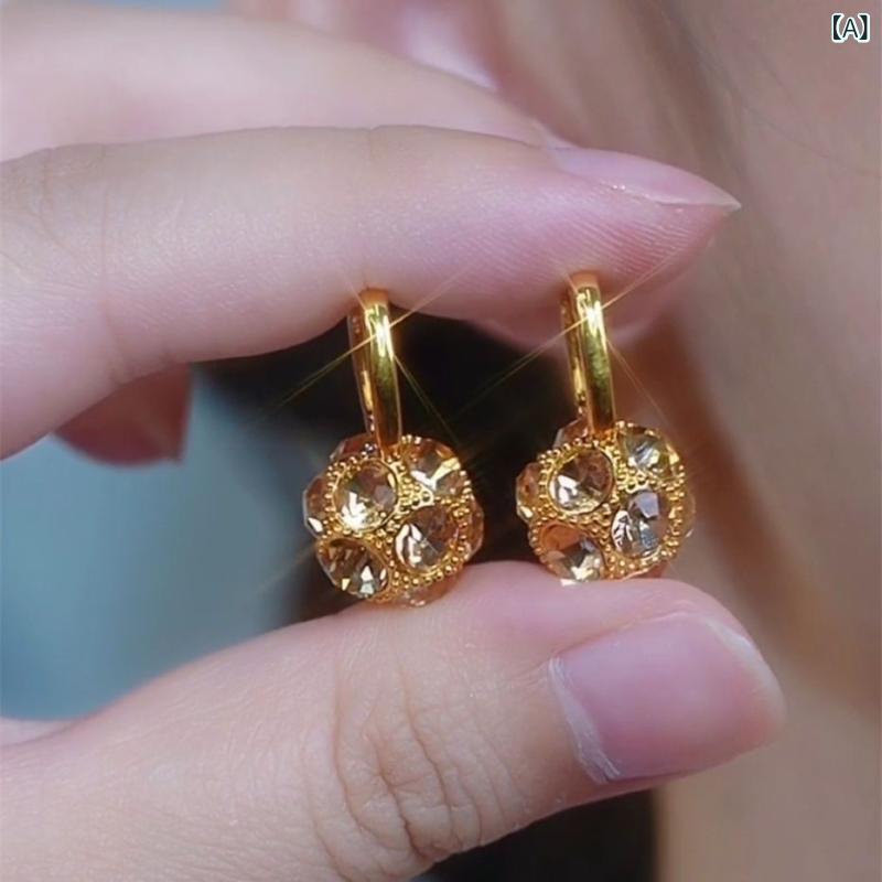 ピアス レディース スタッドピアス ゴールド色 ジルコニア 球体 高級感 小ぶり 小さめ 軟骨ピアス 普段使い デート おしゃれ かわいい インフルエンサー 人気 シンプル デザイン 大人っぽい エレガント ギフト 贈り物 パーティー 上品 華奢 耳元