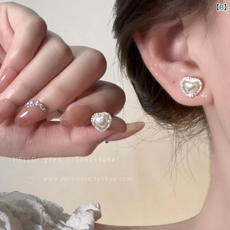 暮らしのお手伝いのピアス レディース アクセサリー 耳飾り 925シルバー 銀針 小ぶり 小さめ おしゃれ エレガント 上品 高級感 シンプル 軽量 小さな贅沢 普段使い 通勤通学 パーティー 華やか きれいめ かわいい 韓国風 大人女子 ファッション雑貨 プレゼント ジ｜アングル2