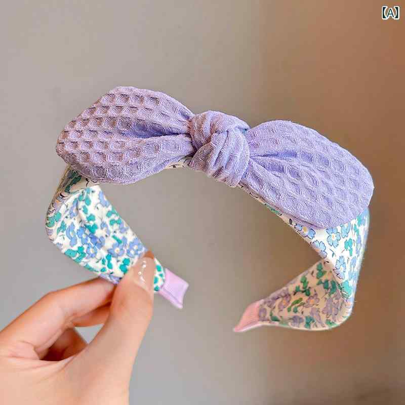 カチューシャ キッズ 女の子用 ヘアアクセサリー 兎耳 うさぎ耳 リボン 立体 布製 ...