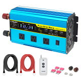 ڱʵݾڡLVYUANʥ祯˥С  12V 1600W  3200W ⥳դ DC12VAC100VѴ 50HZ 60HZ AC󥻥ȡ3USBåȡ4 ѥե4 С ҳк Ͽ ɺ å󥫡 ԥ󥰥