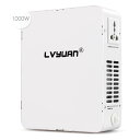 LVYUAN（リョクエン）変圧器 1000W 新タイプおしゃれ 昇圧専用変圧器 昇圧機 ポータブルトランス アップトランス 海外電気製品を日本使用 電源トランス 100V~110 to 220V ~ 230V 純銅リングコア内蔵 軽量コンパクト 安全 静音 定格1000VA出力【日本語説明書付き】