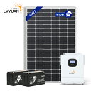 【クーポン価格288,998円!4/20限定】LVYUAN【正規品】【電容量5.12kWh 発電量6.56kwh】1640wソーラー発電システム出力 太陽光発電...