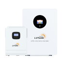 【クーポン価格220,998円!4/20限定】LVYUAN【セット】3kW ハイブリッド インバーター+5.12kWhリン酸鉄リチウム電池 正弦波オフグリッドイ...