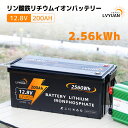 【クーポンで50,998円+P5倍】【Grade-A電池セル-5年保証】LVYUAN 12.8V/200AH リン酸鉄リチウムイオンバッテリー 2.56KWH ...