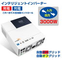 MPPT 3KW 3000W 正弦波 オフグリッド ハイブリッド インバーター 24Vバッテリーに対応 並列と直列可 ソーラーインバーター充電器 ソーラーチャージインバーター PV充電電流 60A PV 開放電圧 100V 太陽光発電所システム LVYUAN（リョクエン）