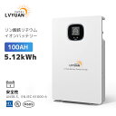 LVYUAN(リョクエン)リン酸鉄リチウムイオンバッテリー 51.2V 100AH 5.12kWh 家庭用蓄電池 BAT-S48100-LV【日本語施工方法取扱説明書付】送料無料 5年保証