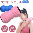 【セール期間限定最大ポイント10倍】マッサージボール 振動マッサージ ストレッチボール 筋膜リリース トレーニング 背中 肩こり 腰 ふくらはぎ 足 ツボ押し在宅勤務スポーツ スポーツ用品 室内 運動不足 おすすめ 人気(4)