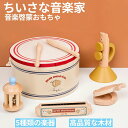 【スーパーDEAL10%ポイント】木のおもちゃ 楽器 5点セット 知育玩具 ドラム おもちゃ 子供 ミュージックボックス ミュージックセット MUSIC SET...