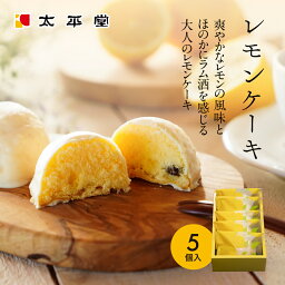 お菓子 和菓子 ギフト プレゼント 洋菓子 レモンケーキ5個入り