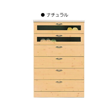 リビングチェスト 幅80cm パステル 6段 ハイチェスト 衣料収納 洋服ダンス チャイルドスペース キッズルーム 子供部屋 安い 日本製