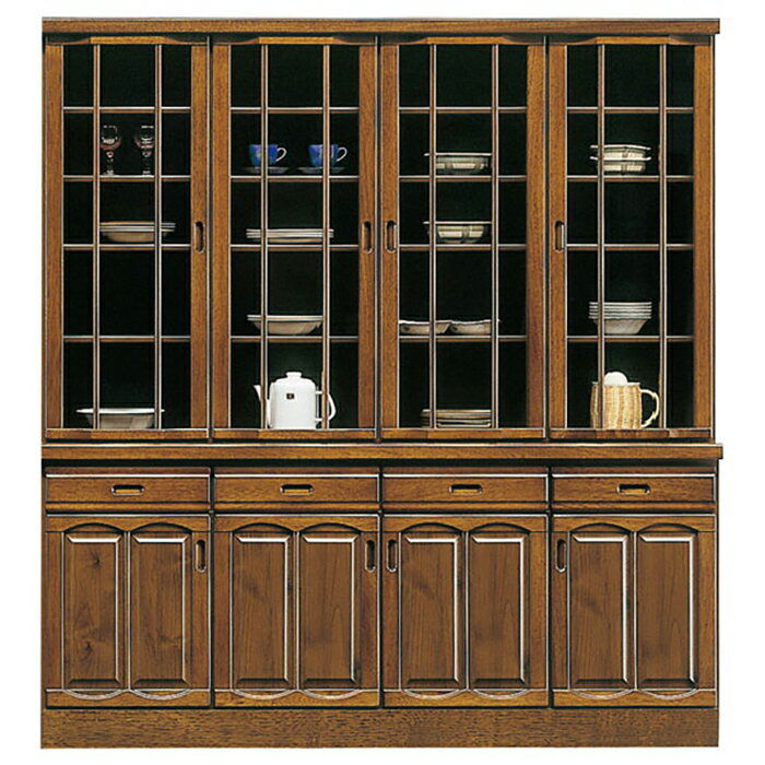 食器棚 キッチンボード 幅180cm 180cm幅 カップボード キッチン 収納 完成品 キッチン棚 棚 キャビネット おしゃれ キッチン収納 キッチン収納棚 ラック キッチンキャビネット 収納棚 ダイニングボード 食器棚完成品 キッチン台 引き出し 木製 ガラス扉 開戸 レトロモダン