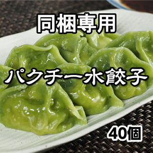 ＼銘柄 岩中ポーク／【※同梱専用】もちもち国産パクチー水餃子40個 送料無料 大きい もちもち 冷凍餃子 国産 豚肉 野菜 おつまみ パーティー 家飲み 鮮度抜群製造 冷凍 生餃子 惣菜 中華惣菜 点心 中華 お取り寄せ グルメ アジアン 香菜 ギョウザ ぎょうざ ギョーザ ギフト