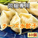 【※同梱専用】\モッツァレラ&チェダー2種/★とろ〜りチーズ水餃子40個 送料無料 冷凍餃子 水餃子 ぎょうざ ギョーザ チーズ チーズ餃子 おかず おつまみ ...