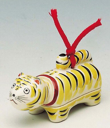 茶道具　香合色絵　張子　寅京焼　伝統工芸士　三代　中村秋峰作(3)