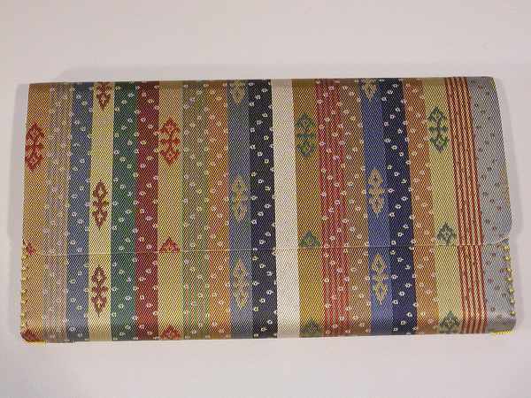 茶道具帛紗（ふくさ）ばさみ・懐紙入れ天平段文 （てんぴょうだんもん）京都　龍村美術織物