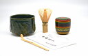 茶道具・茶器茶道 お稽古 基本5点セット織部 収納箱付(紙箱)新品。■セット内容抹茶茶碗、茶筌、棗、茶巾、茶杓。