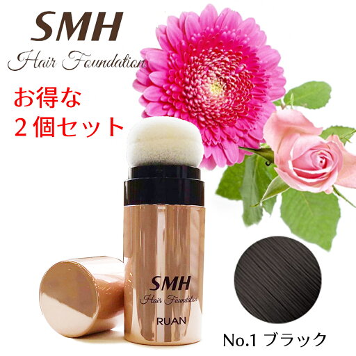 SMHヘアファンデーション スティックタイプ 3g 【No.1 ブラック】送料無料 お得な2個セット SMHヘアファンデーション スティックタイプ 3g 【No.1 ブラック】送料無料 お得な2個セット