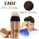 SMHヘアファンデーション スティックタイプ 3g 【No.2 ダークブラウン】送料無料